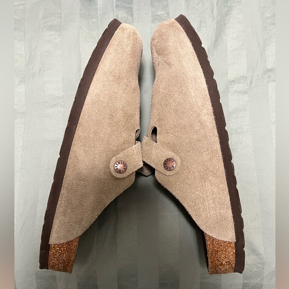 Birkenstock Boston BS Taupe 40 wide - Picture 6 of 11
